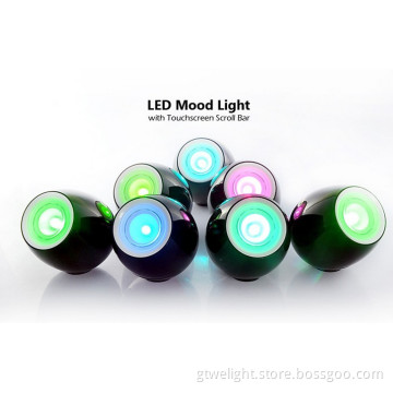 256 Colors Living Color Light LED Lamp, Mood Light Touchscreen Scroll Bar USB